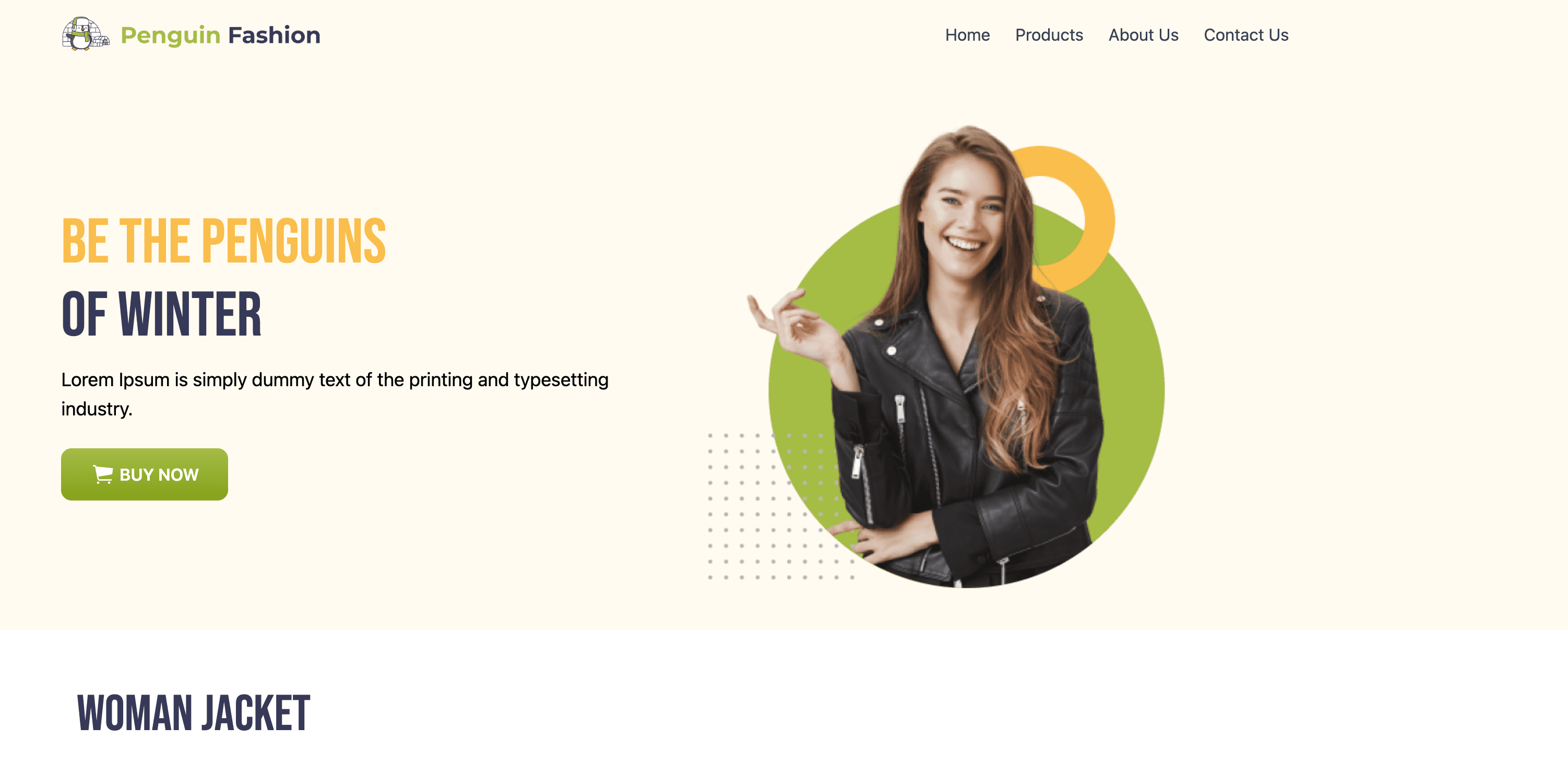 Portfolio Theme project screenshot